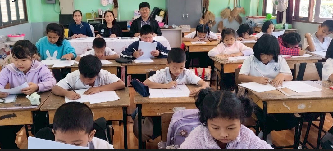 นิเทศการสอนนักเรียนชั้นประถมศึกษาปีที่ 3_28 พฤศจิกายน 2568_ณ  โรงเรียนบ้านเหล็ก