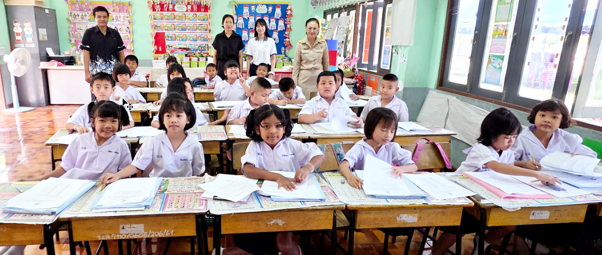 สอบการอ่านออก  เขียนได้  คิดเลขเป็น  วิชาภาษาไทยและคณิตศาสตร์